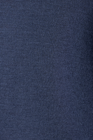 Thin cashmere blend blouse Navy [3]
