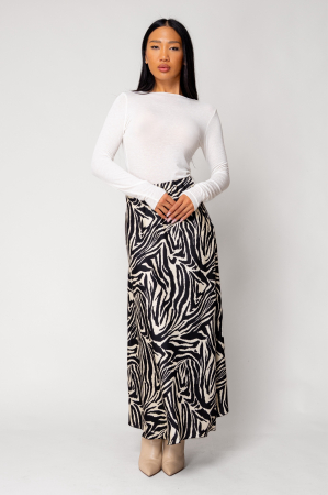 Thin cashmere blend blouse Off White [4]