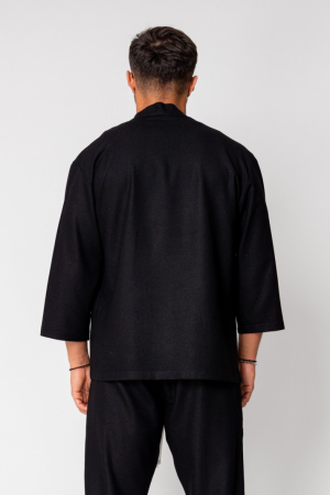 Bluza Tulum Jacheta tip kimono Black [3]