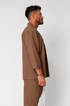 Bluza Tulum Jacheta tip kimono Brown [2]