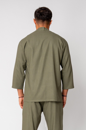 Bluza Tulum Jacheta tip kimono Kaki [1]