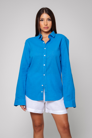 Green Women's Shirt Royal Blue [1]