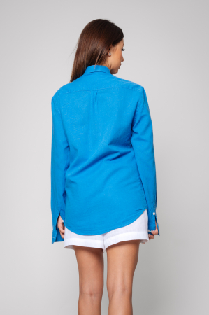 Green Women's Shirt Royal Blue [2]