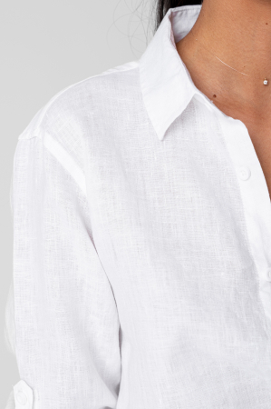Camasa Boyfriend dIn 100% In White [5]