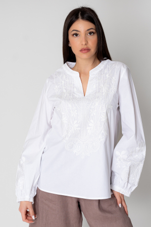 Sale Women - Shirt with long sleeves type IE with Off White embroidery