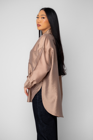 Camasa cu maneca lunga Taupe [1]