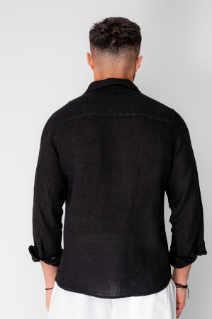 Camasa din 100% In Black [3]