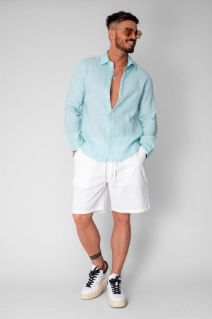 BARBATI - Camasa din 100% In Mint