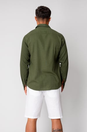 Camasa dIn 100% In Green New I [3]