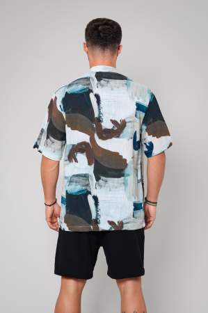 Camasa maneca scurta Blue [2]