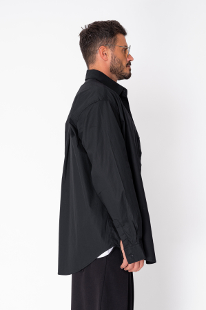 Camasa Oversized din bumbac Black [2]