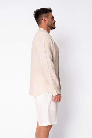 Camasa tip tunica 100% In Beige [1]