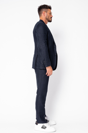 100% IN suit with jacket and long pants Navy [2]