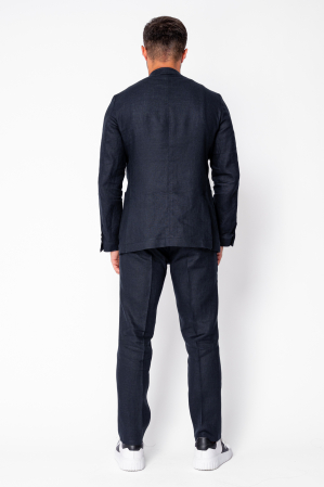 100% IN suit with jacket and long pants Navy [3]