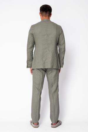100% IN suit with jacket and long pants Olive [3]
