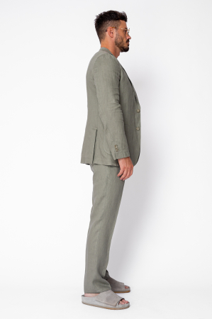 100% IN suit with jacket and long pants Olive [2]
