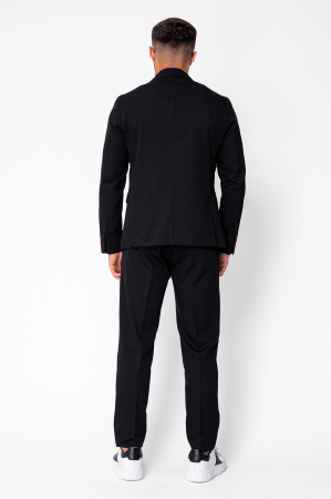 Jacket and long pants suit Black [3]