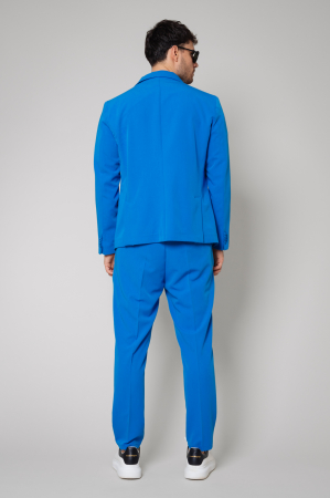 Costum sacou si pantalon lung Royal Blue [2]