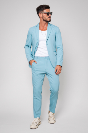 Costum sacou si pantalon lung Dark Sky [0]