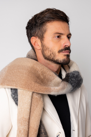 BARBATI - Fular Brown