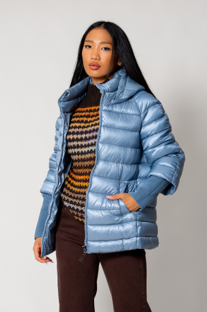 Jacket with zipper Storm Blue [1]