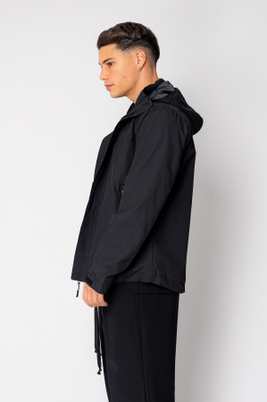 Zip-up jacket Black [1]