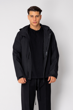 MEN - Zip-up jacket Black