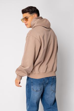 Oversized Hoodie Taupe I [3]