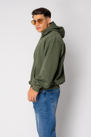 Oversized Hoodie Bottle Green I [2]