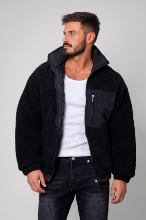 Jacheta cu fermoar Black II [0]