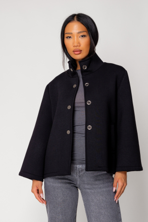 Short jacket with studs Black [1]