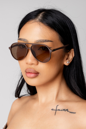 PROMOTII - Ochelari de soare femei Brown