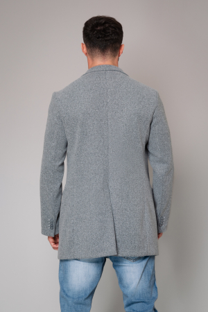 Palton cu nasturi Grey [3]