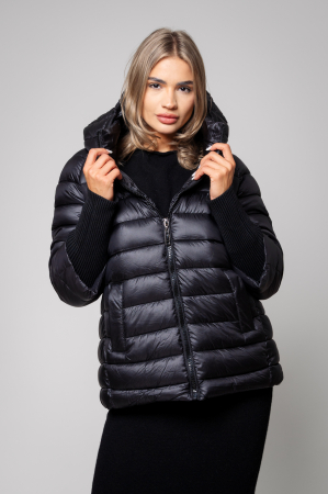 Jacket with zipper Black [1]