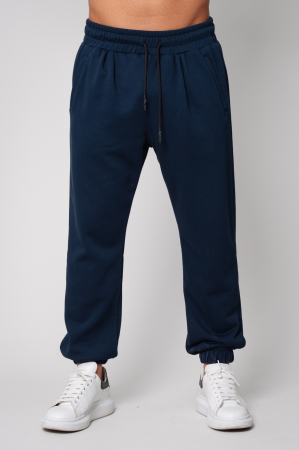 PROMOTII - Pantaloni lung bufant Navy II