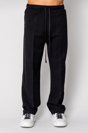 MEN - Long pants Oversized Black