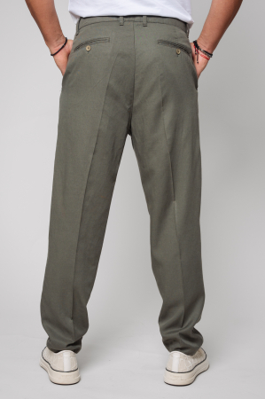 Pantaloni lung din IN Dark Green [3]