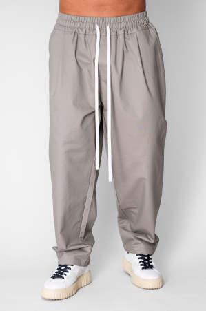 Pantaloni - Pantalon lung drept cu buzunare Taupe