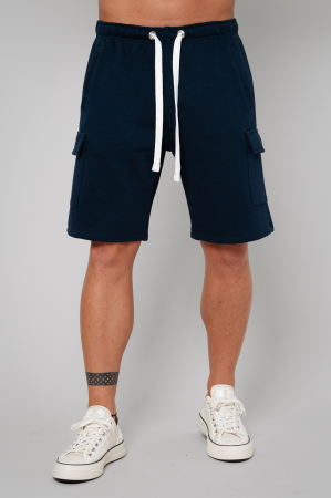 Pantaloni scurt Cargo Navy [0]