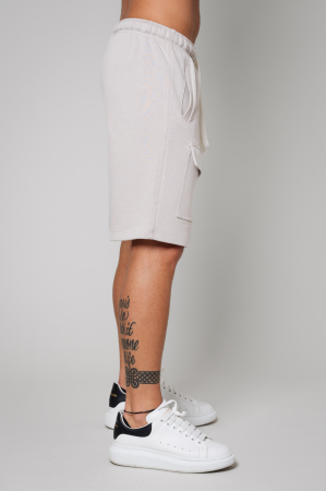 Pantaloni scurt Cargo Warm Taupe [1]