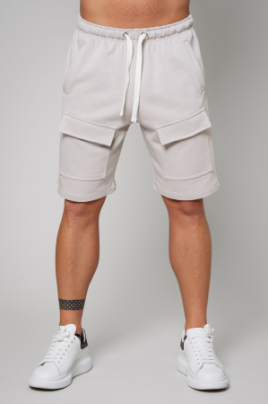 Pantaloni scurt Cargo Warm Taupe [0]