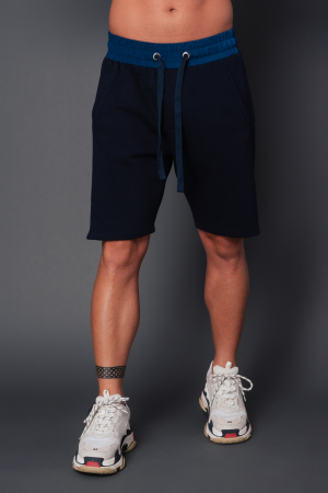 Pantalon scurt cu fas Navy [5]