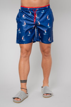 PROMOTII - Pantaloni scurt de baie Boat Royal Blue