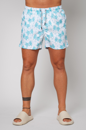 Promotii Barbati - Pantaloni scurt de baie Fish White