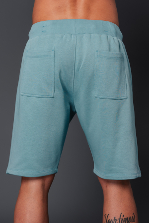 Pantalon scurt Regular Fit Dusty Turquoise [2]