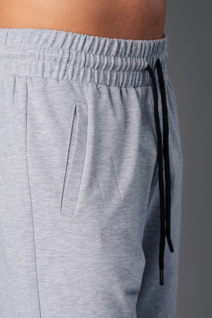 Pantalon scurt Regular Grey Melange [3]