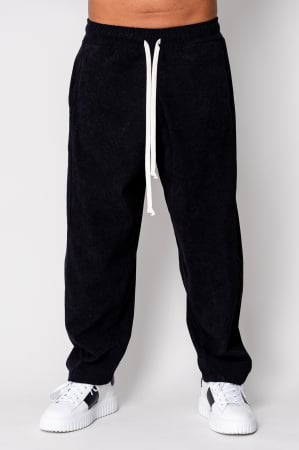 Sale Men - Long straight pants made of black