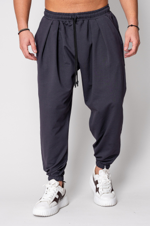 Pantaloni lung Baggy Grey Anthracite [0]