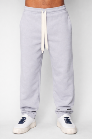 Pants - Straight trousers made of 100% Cotton Grey