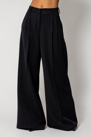 Black elegant long pants [1]